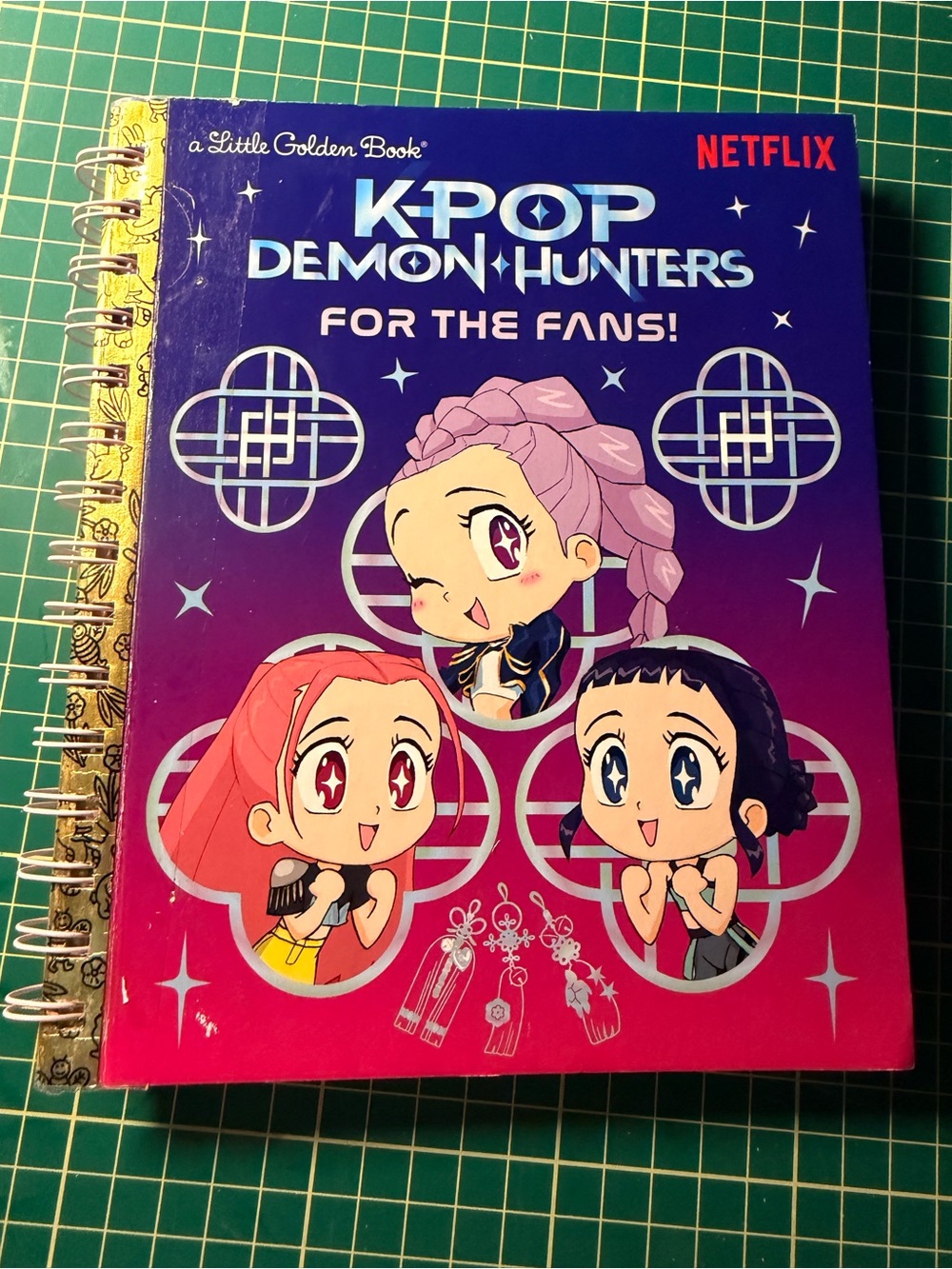 KPOP Demons Hunters Notebook
